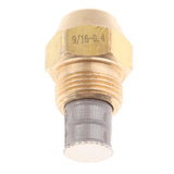 2pcs Brass Hollow Fuel Oil Furnace Burner Spray Nozzle 9/16'' Thread Connect