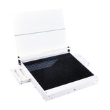 Maxbell Workbench for Model Making Model Shelf Portable Storage Box Model Work Table White