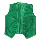 Maxbell ST Patricks Day Vest Prop Clothing Adults Costume for Prom Cosplay Birthdays XL