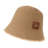 Maxbell Women Bucket Hat Trendy Creative Lady Fisherman Hat for Trips Camping Dating Khaki