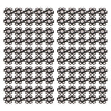 Maxbell 100Pc 20mm High Power Led Aluminum Base Plate Heat Sink for 1W 3W Light Lamp