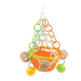 Maxbell Maxbell Bird Swing Toys Hammock Hanging Perch For Budgie Lovebirds Conures Bird Supplies