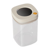 Maxbell Airtight Food Container Tranparent Kitchen Organization for Grain Sugar Rice 1100 ml