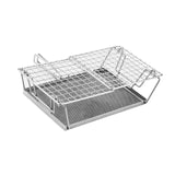 Maxbell Maxbell Stainless Steel Folding Grill Basket Grill Accessories for Fishes Steak Kabobs