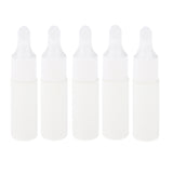 Maxbell Maxbell 5 Pieces Soft Material Cosmetic Tattoo Color Squeeze Sample Bottle 10ML