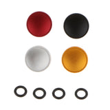 Maxbell Maxbell 4 Packs Camera Concave Shutter Release Button Replacement Part for Fujifilm Canon Nikon etc