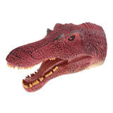 Maxbell Simulation Dinosaur Animal Head Model Hand Puppet Kids Toy Spinosaurus