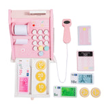 Cash Register Toy Scan Machine and Credit Card for Children Age 3 4 5 6 Years Old