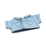 Maxbell 17cm Doll Clothes Removable Dress up Trendy Making Handmade Gift Doll Outfit blue