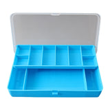 Maxbell Fishing Tackle Box Sturdy Lure Box for Enthusiast Outdoor Fishing Freshwater Blue