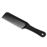 Maxbell 2Pcs Flat Top Clipper Comb Finely Waved Teeth Barber Hair Cut Styling Combs