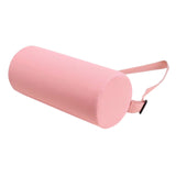 Maxbell Waist Roll Pillow Waist Support Pillow for Home Office Chair Reading Chair Light Pink