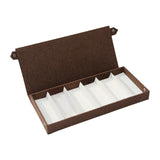 Maxbell Glasses Display Case Portable Sunglasses Organizer for Shop Hosuehold Drawer Coffee