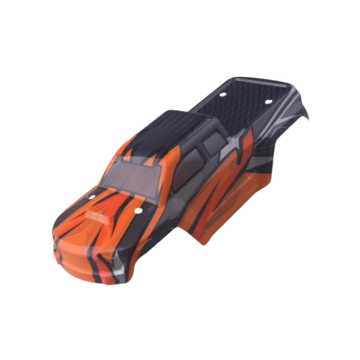 Maxbell 1/16 RC Body Shell Portable Hobby Toy Easy to Install Model High Performance Orange