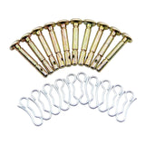 Maxbell Snow Blower Shear Pins Set with Cotter Pins for 247888460 247883971 24788846