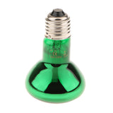 Maxbell Maxbell Infrared Reptile UVA Lamp Heating Light Lamp Bulb for Lizard Snake E27 Green 25W