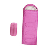 Maxbell Maxbell Envelope Sleeping Bag Portable Camping Sleeping Bag for Travel Spring Hiking Rose red