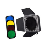 Maxbell Flash Barndoor Accessory Studio Professional 40cmx40cm Stable Honeycomb Grid