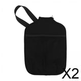 Maxbell 2xNeoprene Pickleball Paddle Covers Zipper Holder Case Protector Racket Sleeve