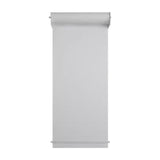 Maxbell Wall Mounted Paper Holder Wall Drawing Board for Craft Rooms Restaurant Home White
