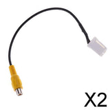 Maxbell 2xCar Auto Reverse Camera Video Cable Wire for      DVD w/ Navigation
