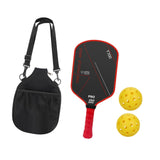 Maxbell Carbon Fiber Pickleball Paddle Comfort Grip for Consistency Control Training Red