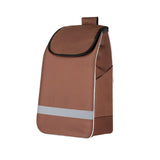 Maxbell Trolley Cart Spare Bag Storage Organizer Hand Cart Folding Shopping Cart Bag Coffee