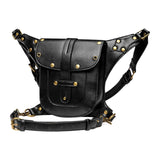 Maxbell Waist Pack Fashion Punk Rock Fanny Pack for Travel Costume Props