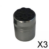 Maxbell 3xFishing Rod Butt Cap Black Easy to Install End Cover Repair Building 24.5mm