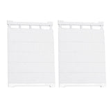 Maxbell 2pcs Expandable Shelf Closet Organizer Storage Adjustable Rack Rod 50-80cm