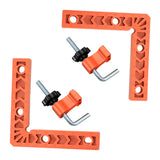 Maxbell 2x 90 Degree Corner Clamp Carpentry Square for Boxes Cabinets Picture Frames M