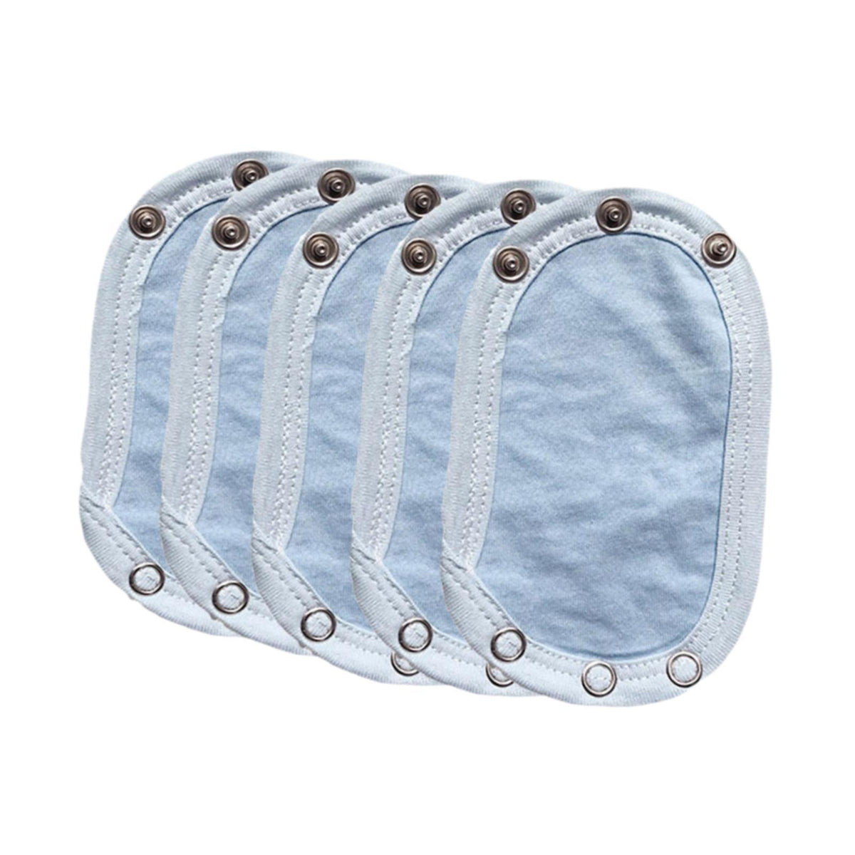 5 Pieces Quick Installation with Snaps Infant Baby Bodysuit Extender Inserts Style C