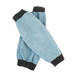 Maxbell 2 Pieces PU Leather Welding Sleeves Welding Arm Guard for Industrial Camping Blue