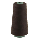 Maxbell Maxbell Hair Weaving Sewing Decor Thread for Wig Weft Hair Extensions Dark Brown