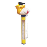 Maxbell 2pcs Shark Duck Shape Pool Spa Thermometer Floating Water Temperature Meter