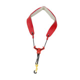Maxbell Saxophone Neck Strap Comfortable Universal Adjustable Length Wind Instrument Red