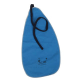 Maxbell 3xDeerskin Flocking Cleaning Wiping Cloth for Music Wind Instruments Blue