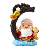 Maxbell Maxbell Longevity Grandma Grandpa Cake Topper Car Dashboard Ornament Tabletop Decor Longevity Grandpa