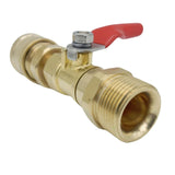 Maxbell High Pressure Washer Ball Valve Kit Multiuse Accessory for Power Washer Hose Style A