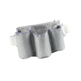 Maxbell Maxbell Tool Pouch Waist Belt Bag Sturdy for Housekeeping Gardening Maintenance Tool Grey