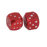 Maxbell 2Pcs Dice Valve Stem Caps Motorcycle Car Truck Bike Tire Wheel Cover