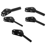 5pcs Fishing Rod Guide Roller Stainless Steel Tip Top Bearing Boat Trolling