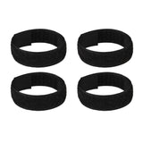 Maxbell 8x Chicken Collar Anti Crow Rooster Collar Poultry Chicken Supplies Black