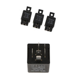 Maxbell DC12V 20A 6Pin Windscreen Wiper Relay+ZT607 30A 4Pin Heavy Duty SPST Relay