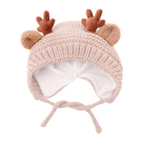 Maxbell Baby Winter Hat Lightweight Knitted Hat for Toddlers Children Girls Boys Beige