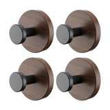 Maxbell 4x Suction Hooks Towel Heavy Duty Scarf Handmade Bags Removable Clothes Rack