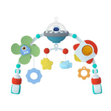 Maxbell Pram Toys Pram Pram with Rattle Toy for Infants Boys Girls Shower Gifts