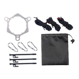 Chimney Pipe Bracket Fireplace Portable Accessories Hanging Flue Liner Clamp