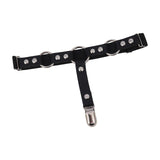 Maxbell 4xElastic Punk Gothic Garter Leg Chain Punk Garter Belt for Halloween Festival