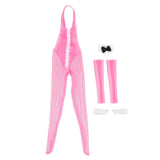 Maxbell 1:6 Scale Solider Clothes Solider Bodysuit for 12in Action Figure  Pink
